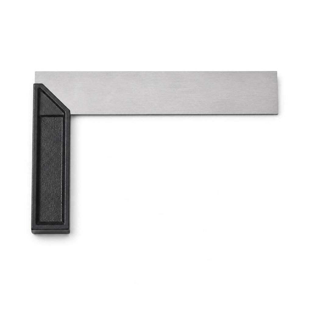 8" X 12" H/DUTY TRY SQUARE RULER