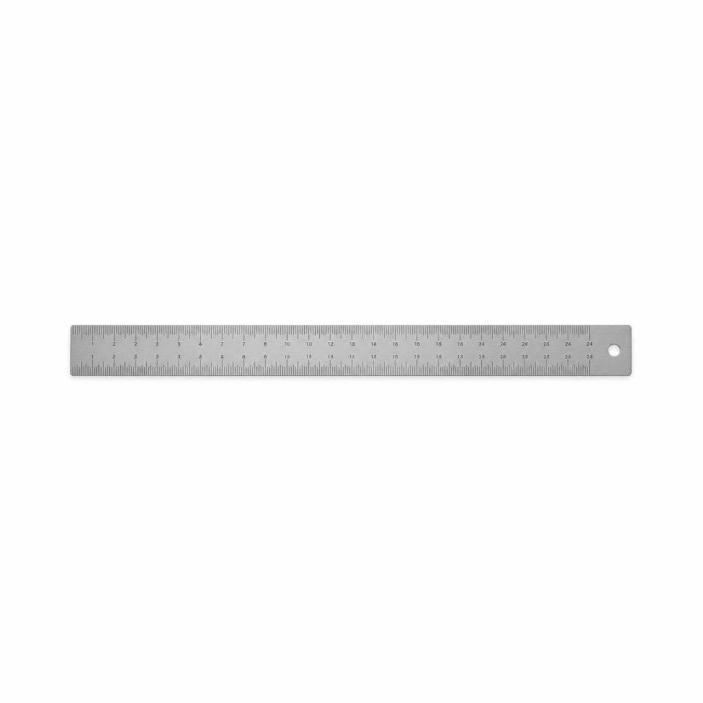 NIETZ 24" ENGINEERS STEEL RULER - 548-15-024