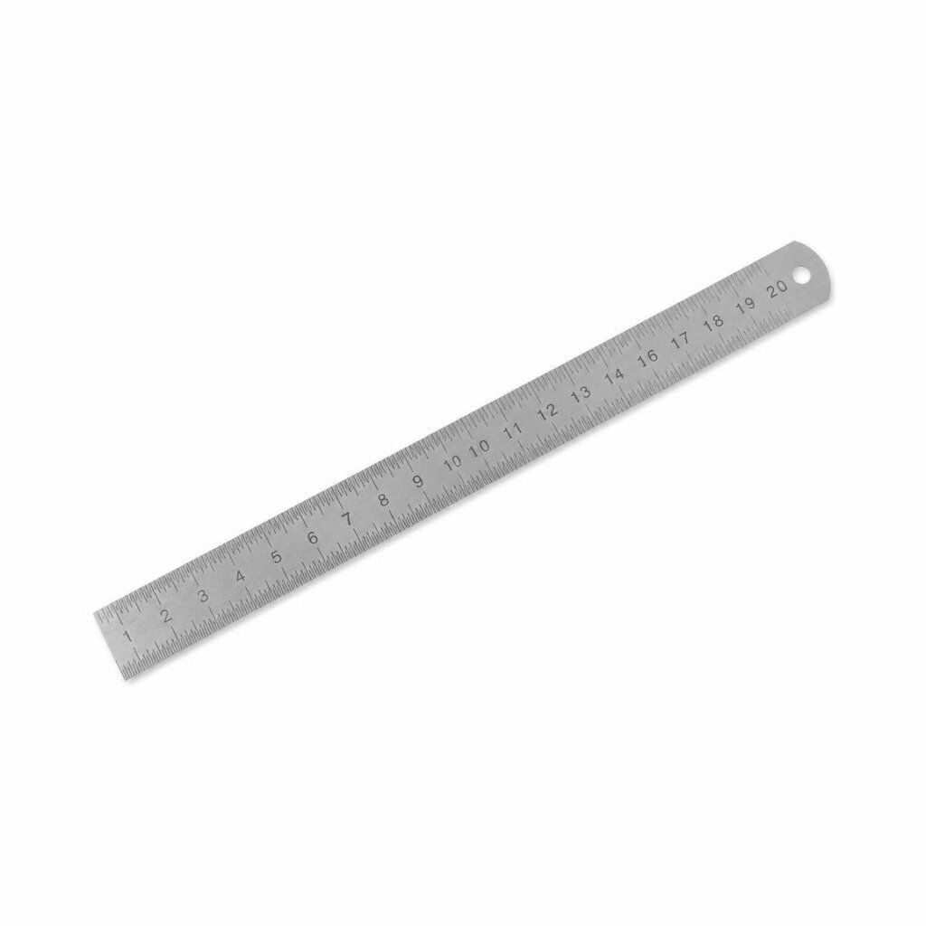 20" STEEL RULER