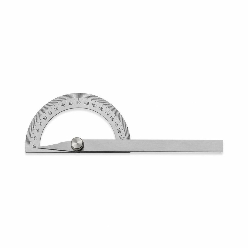 S/STEEL PROTRACTOR