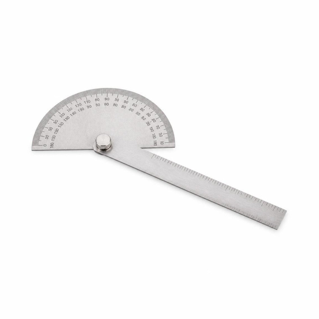 ROBINSON 5001 6" X 90MM S/STEEL PROTRACTOR