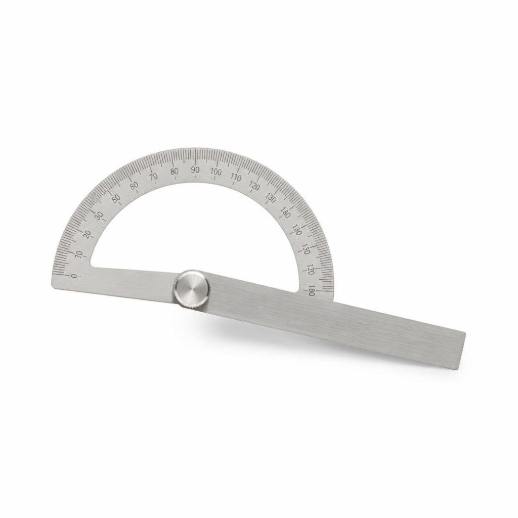 ROBINSON 5002 8" X 120MM S/STEEL PROTRACTOR