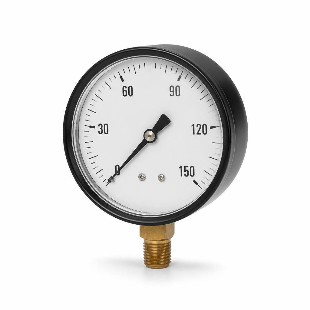 4" X 3/8" 150PSI PRESURE GAUGE