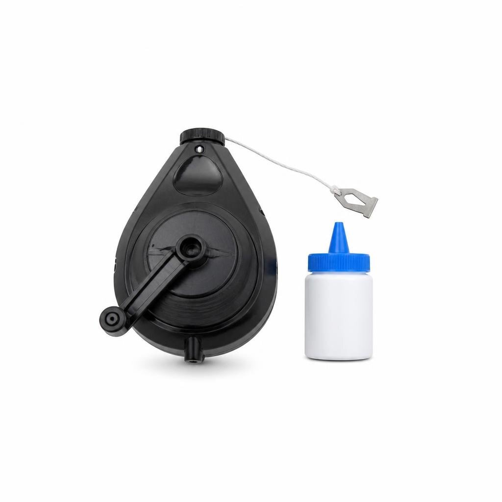 50FT POT PVC CHALK LINE REEL SET