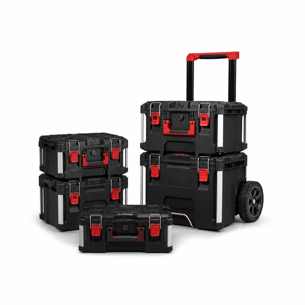 MILWAUKEE PACKOUT MODULAR STORAGE SYSTEM - PACKAGE 01