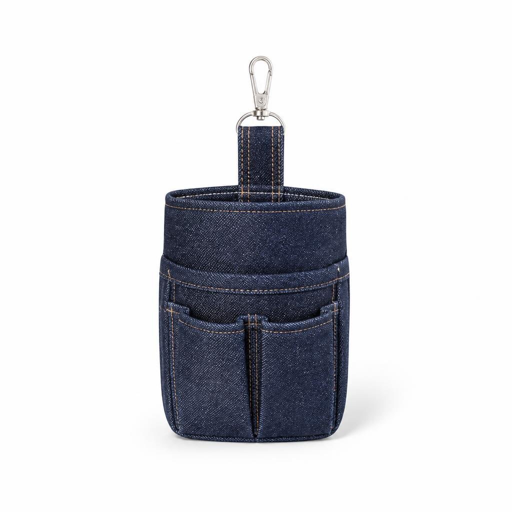 3T JEANS NAIL BAG WITH CLIP