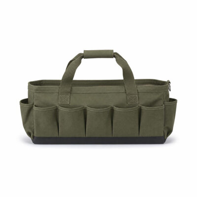 SHARK PREMIUM GREEN CANVAS TOOL BAG