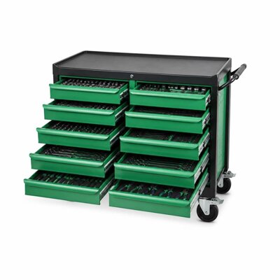 TOPTUL 227PCS DRAWER TOOL TROLLEY SET
