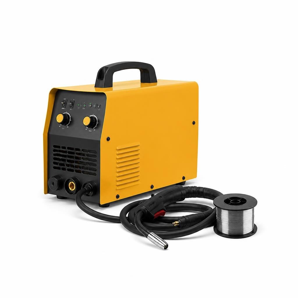 SUNRES MIG160 GASLESS WELDING MACHINE C/W 0.8MM GASLESS WIRE 0.5KG