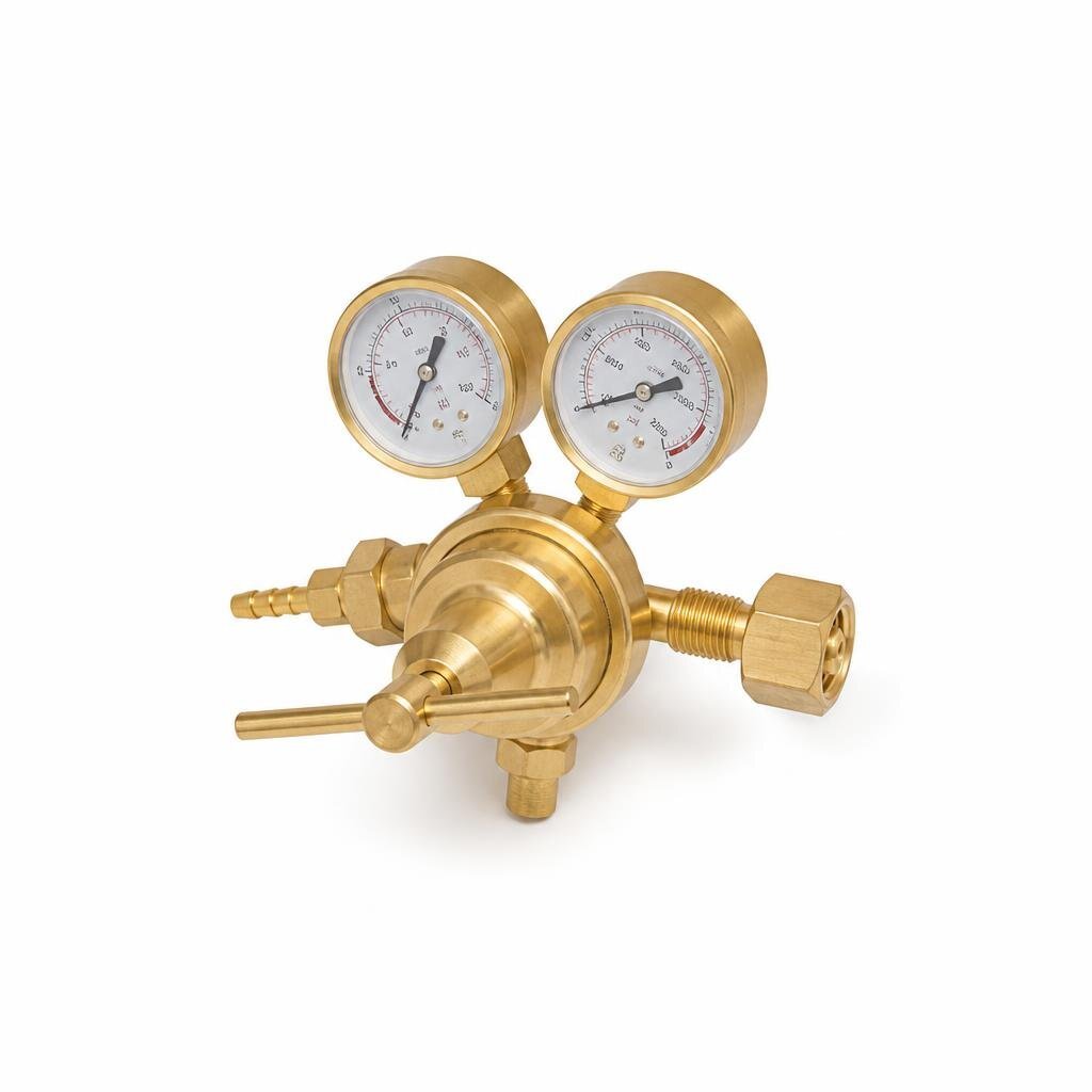 STARWELD SW0048 OXYGEN REGULATOR - BRASS