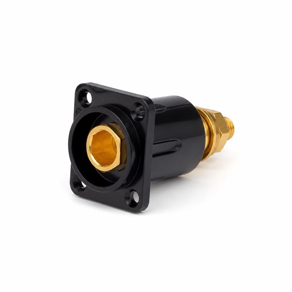 ACEWELD 10-25 CABLE SOCKET (PANEL FEMALE)