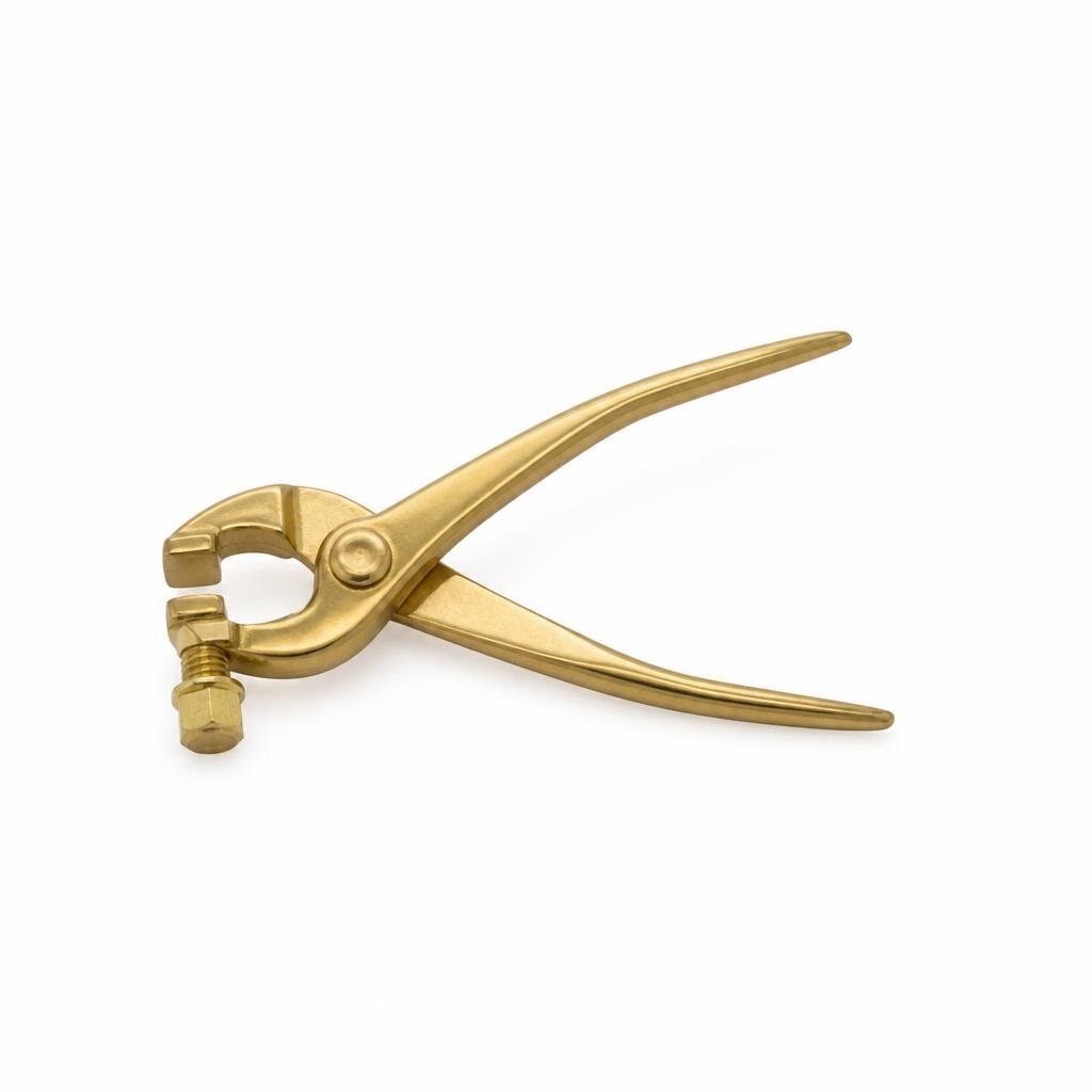 BRASS NIPPER & NUT - OXYGEN
