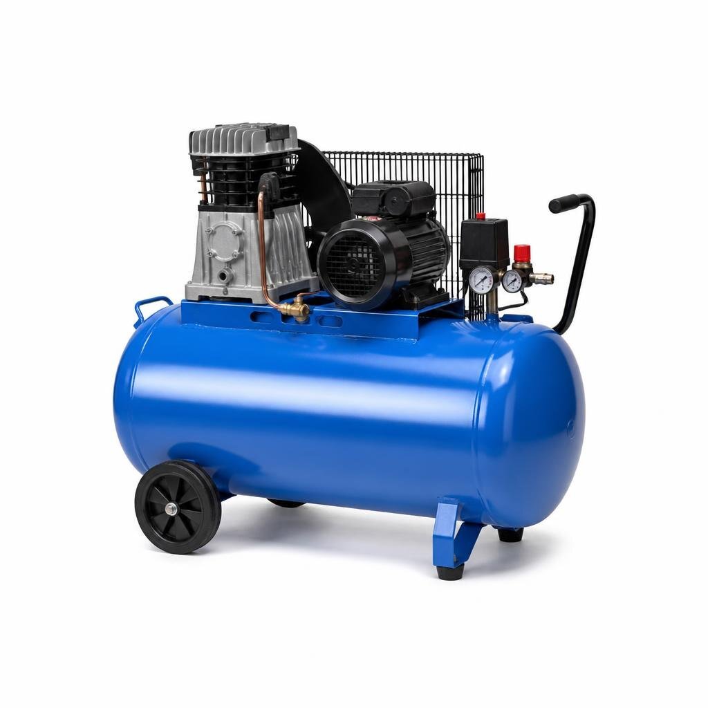 EUROPOWER 2HP/100L AIR COMPRESSOR