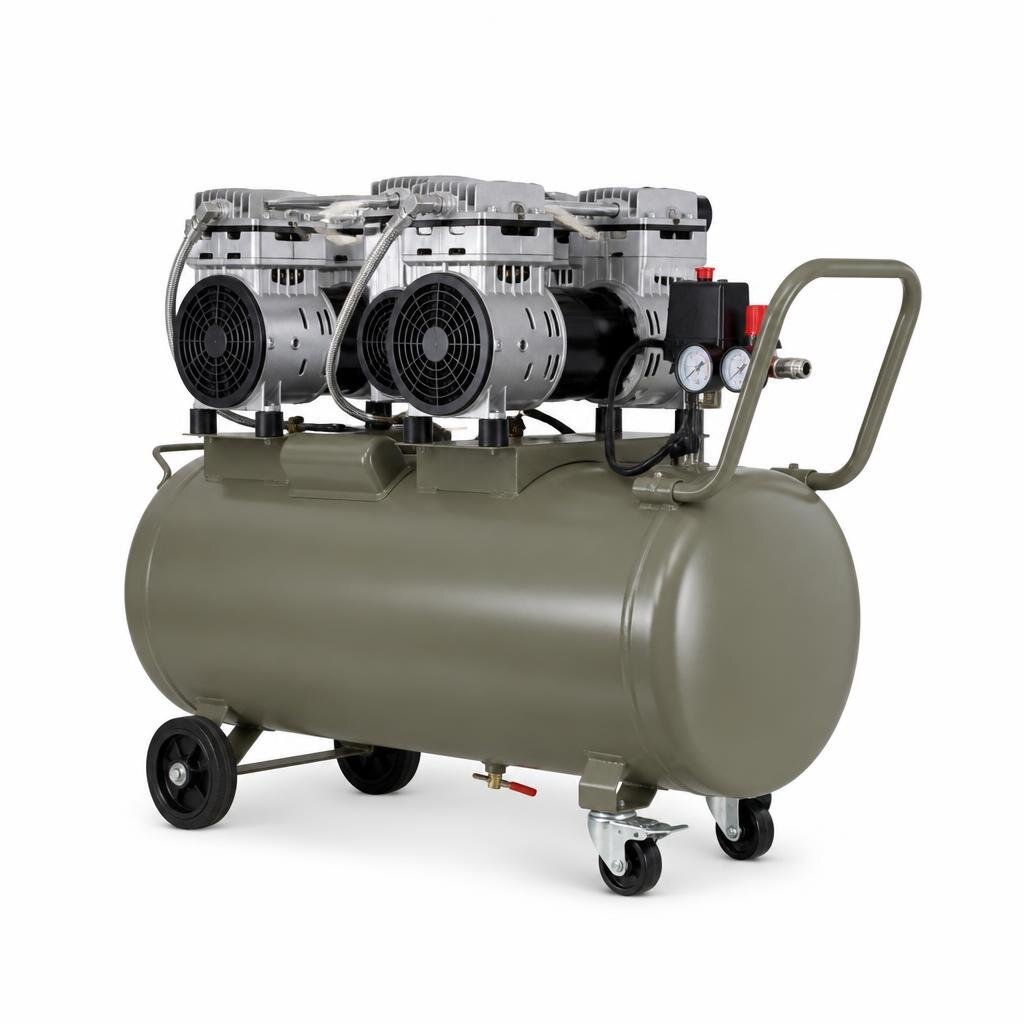 NJSTAR NAW7180G 110L AIR COMPRESSOR - OIL LESS