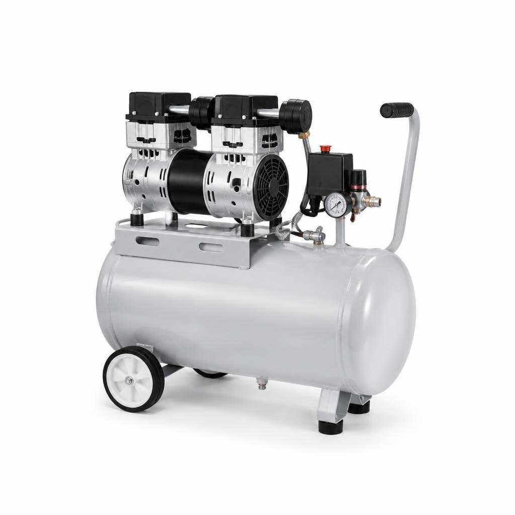 MEISTPRO OF-1125 240V 24L OIL FREE AIR COMPRESSOR