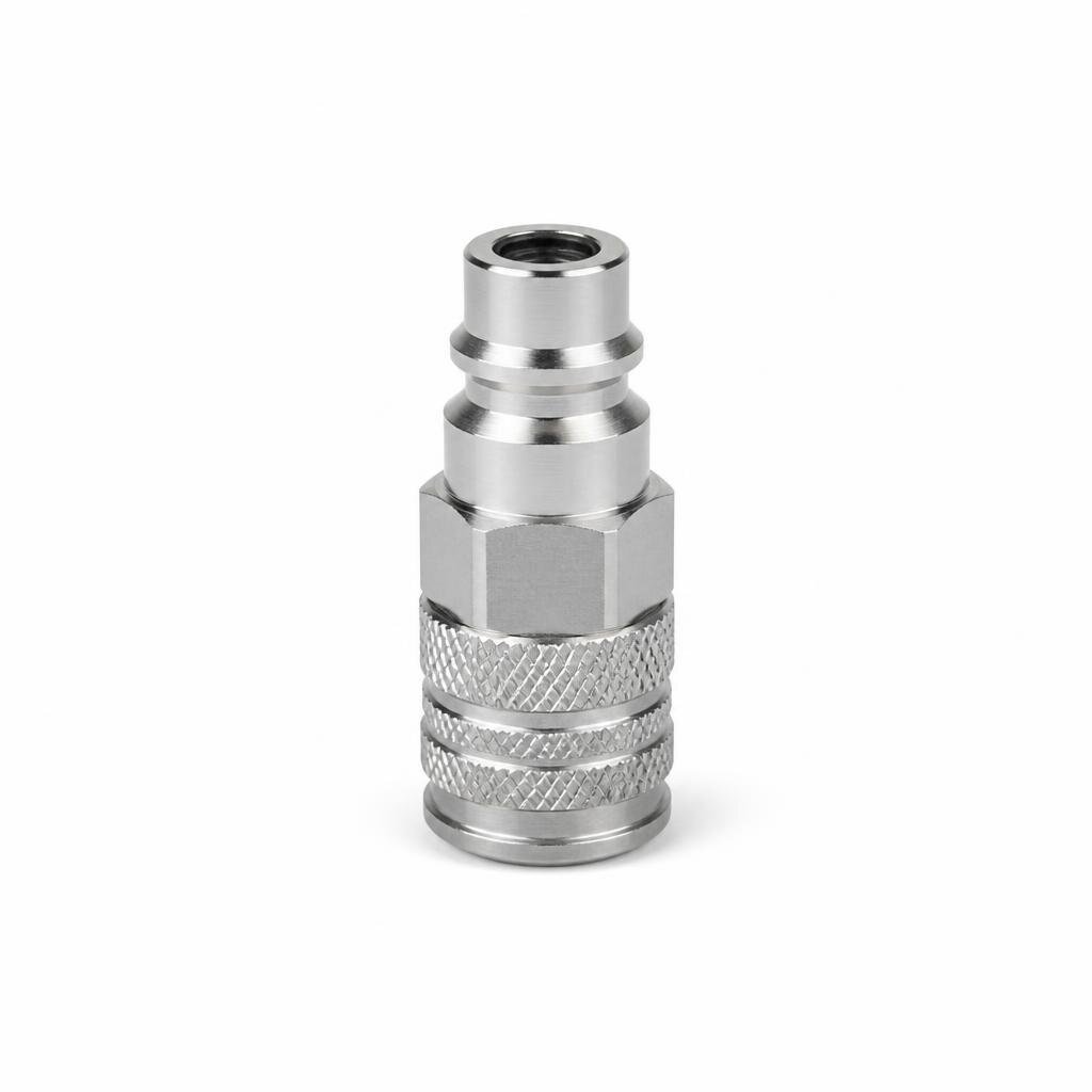 THB 20SM 1/4" STEEL AIR COUPLER