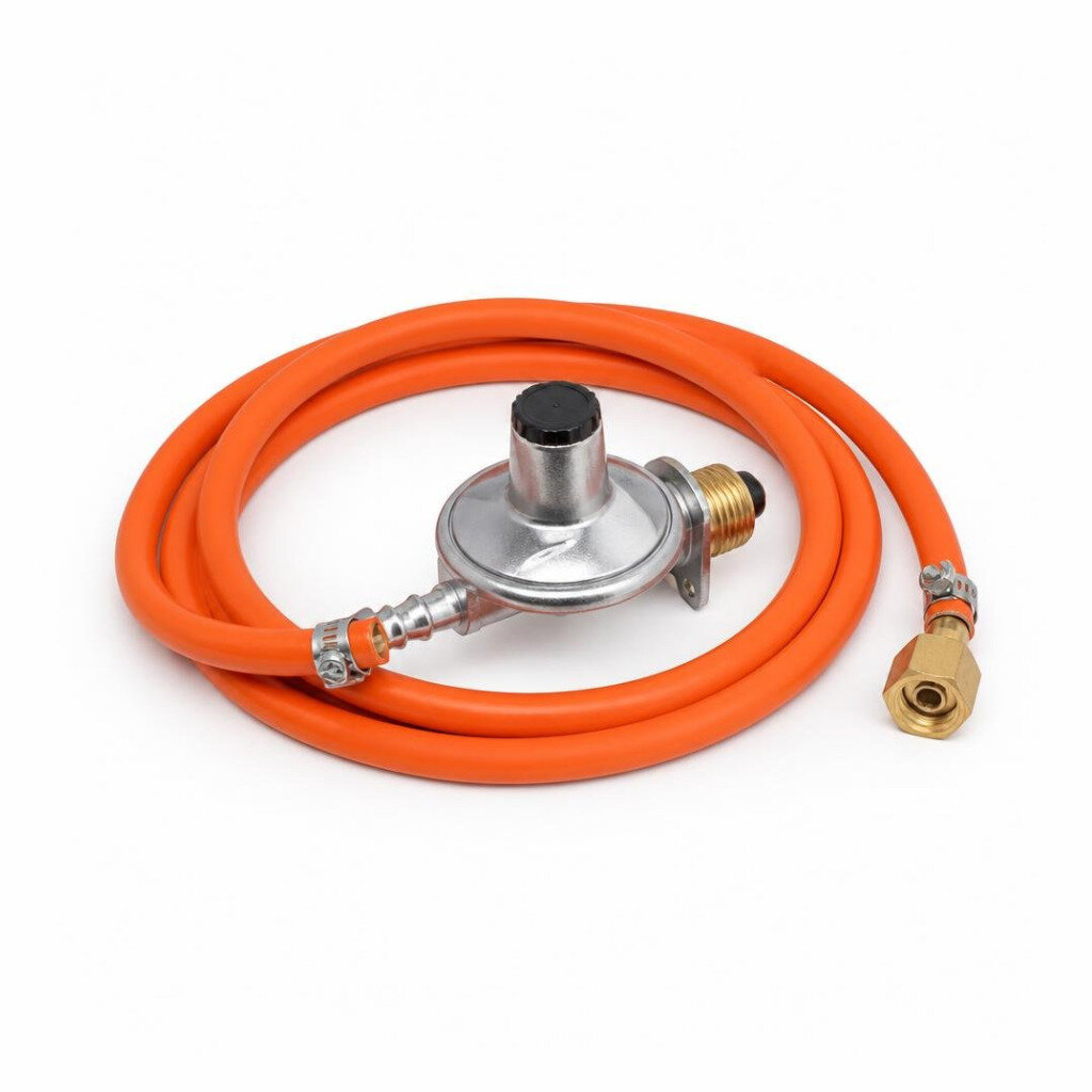 A-PRO AP-182S LOW PRESSURE GAS REGULATOR WITH 1.5M HOSE