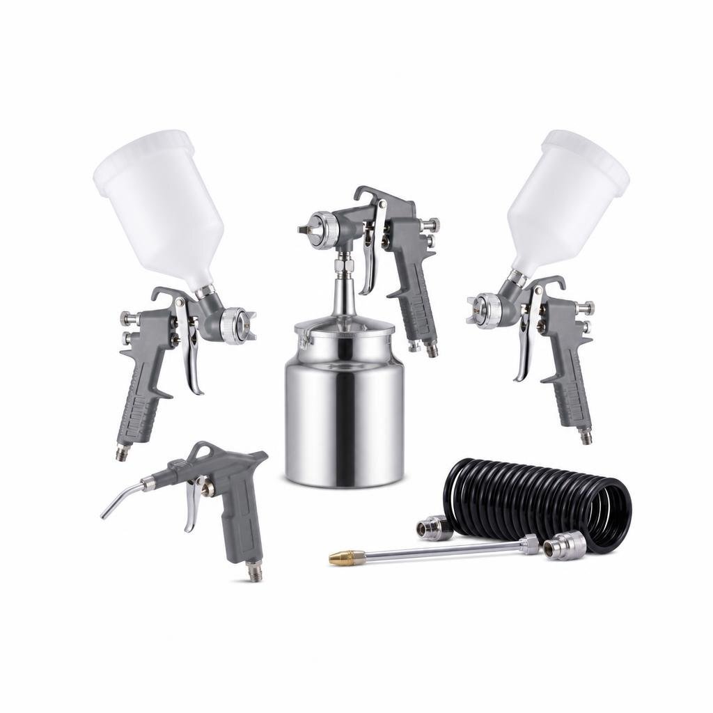 MARKSMAN 4875-M 5PCS PLASTIC SPRAY GUN