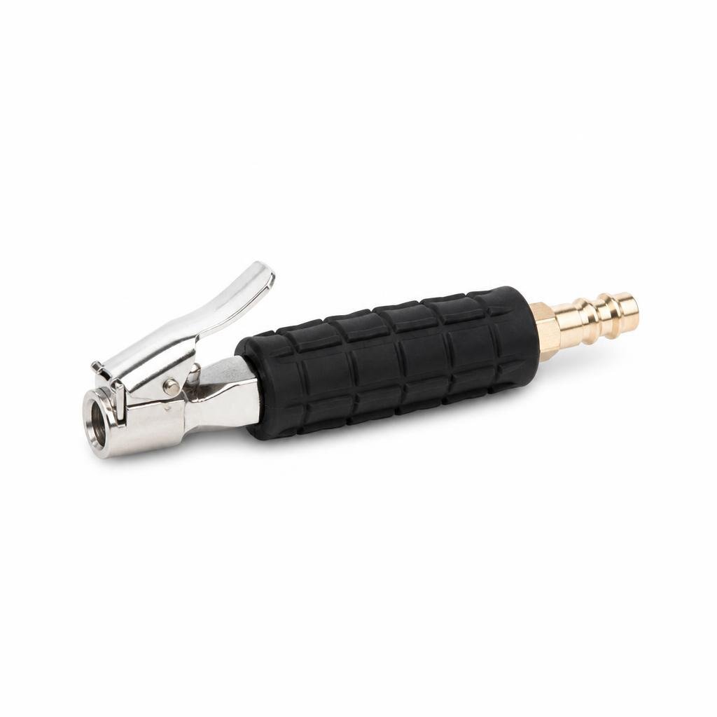 AIR CHUCK WITH RUBBER GRIP