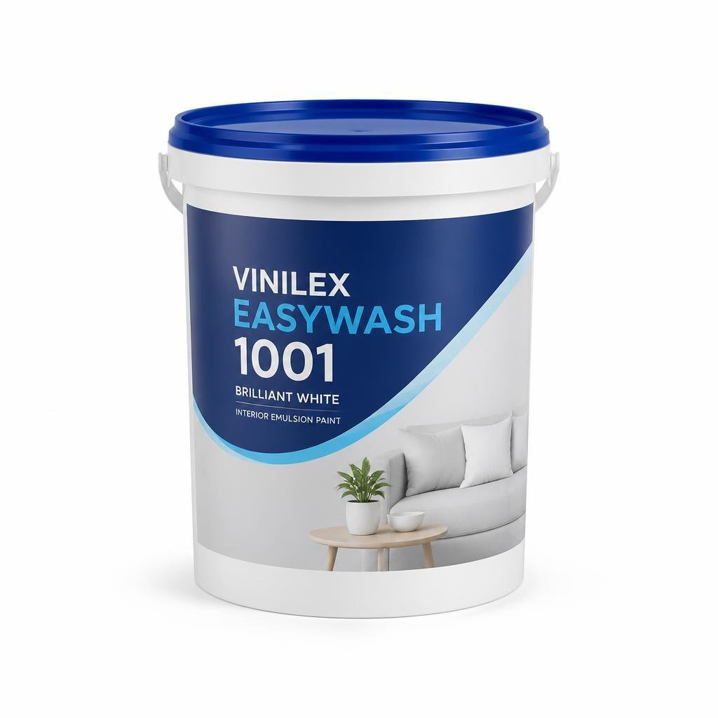 NIPPON 5L VINILEX EASYWASH 1001 BRILLIANT WHITE