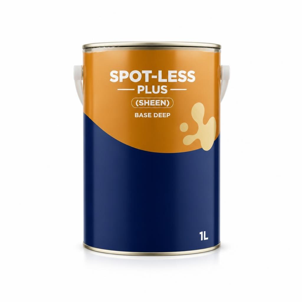 NIPPON 1L SPOT-LESS PLUS (SHEEN) BASE DEEP
