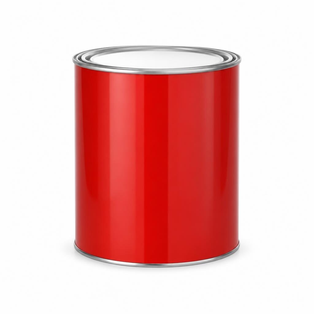 MICI 1L GLOSS PAINT 6613 SIGNAL RED