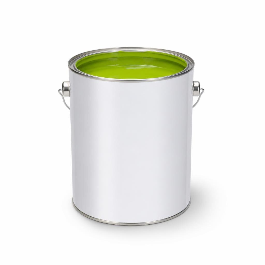 B.I. CARE 1L SUPER GLOSS PAINT - 6638 APPLE GREEN