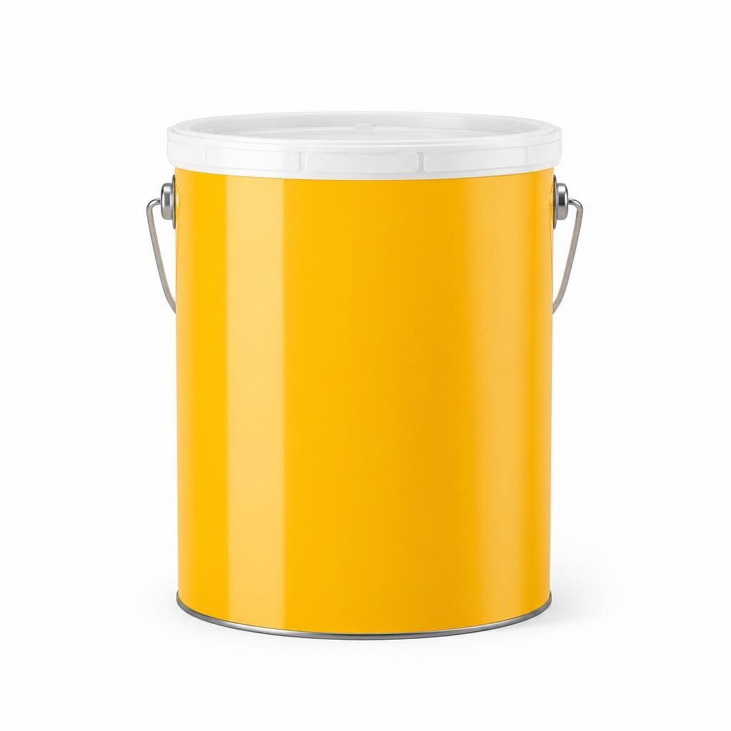 B.I. CARE 1L SUPER GLOSS PAINT - 6669 SUNRISE YELLOW