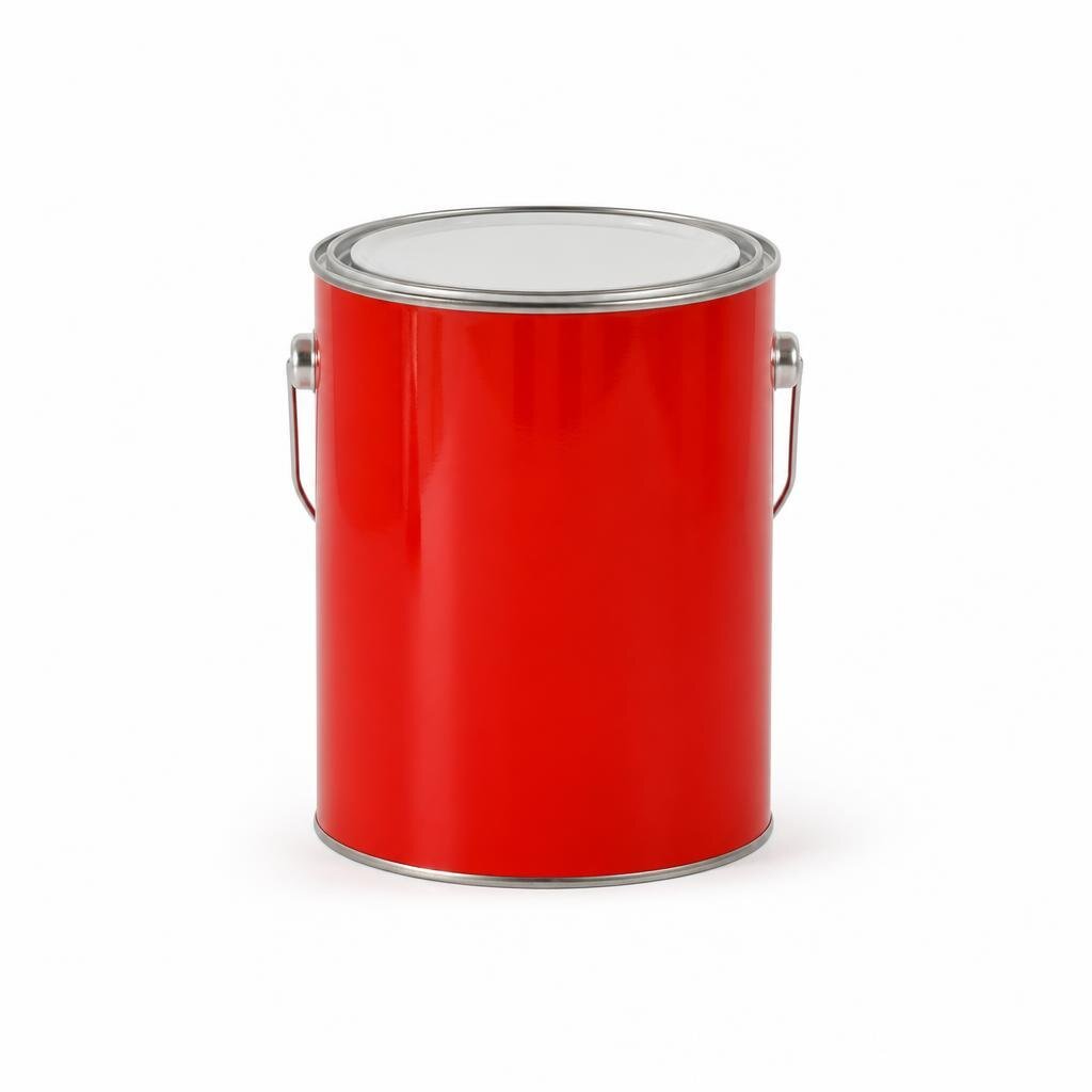 DULUX 1L AURA HIGH GLOSS - 437 SIGNAL RED