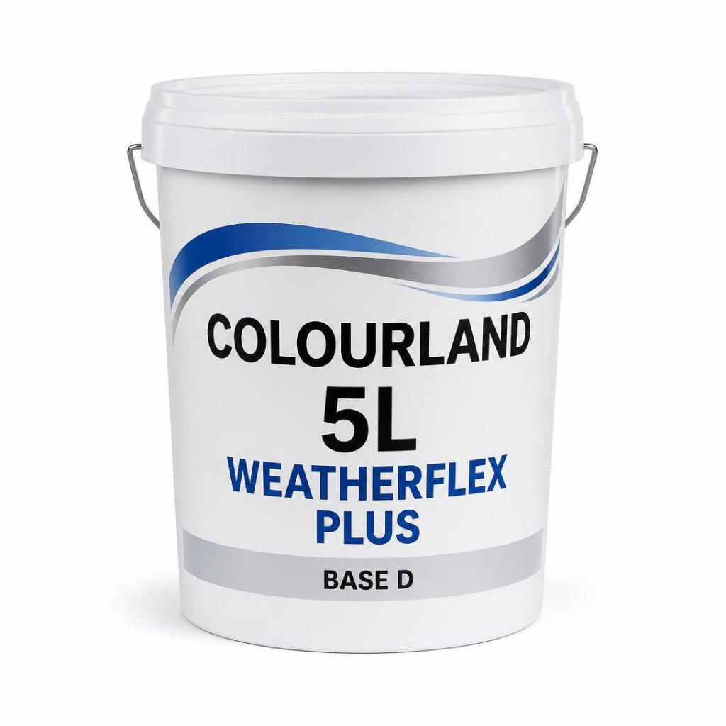 COLOURLAND 5L WEATHERFLEX PLUS BASE  D