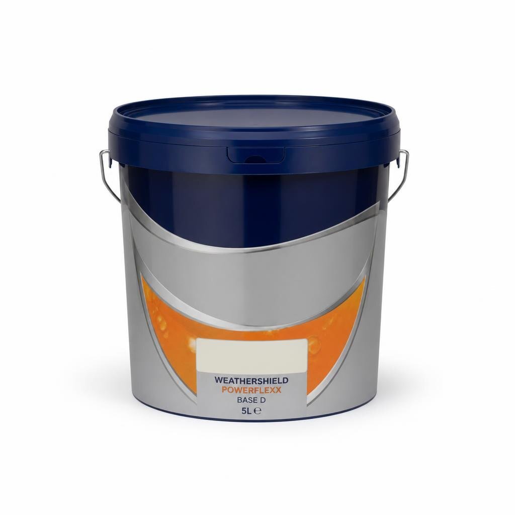 DULUX 5L WEATHERSHIELD POWERFLEXX BASE D