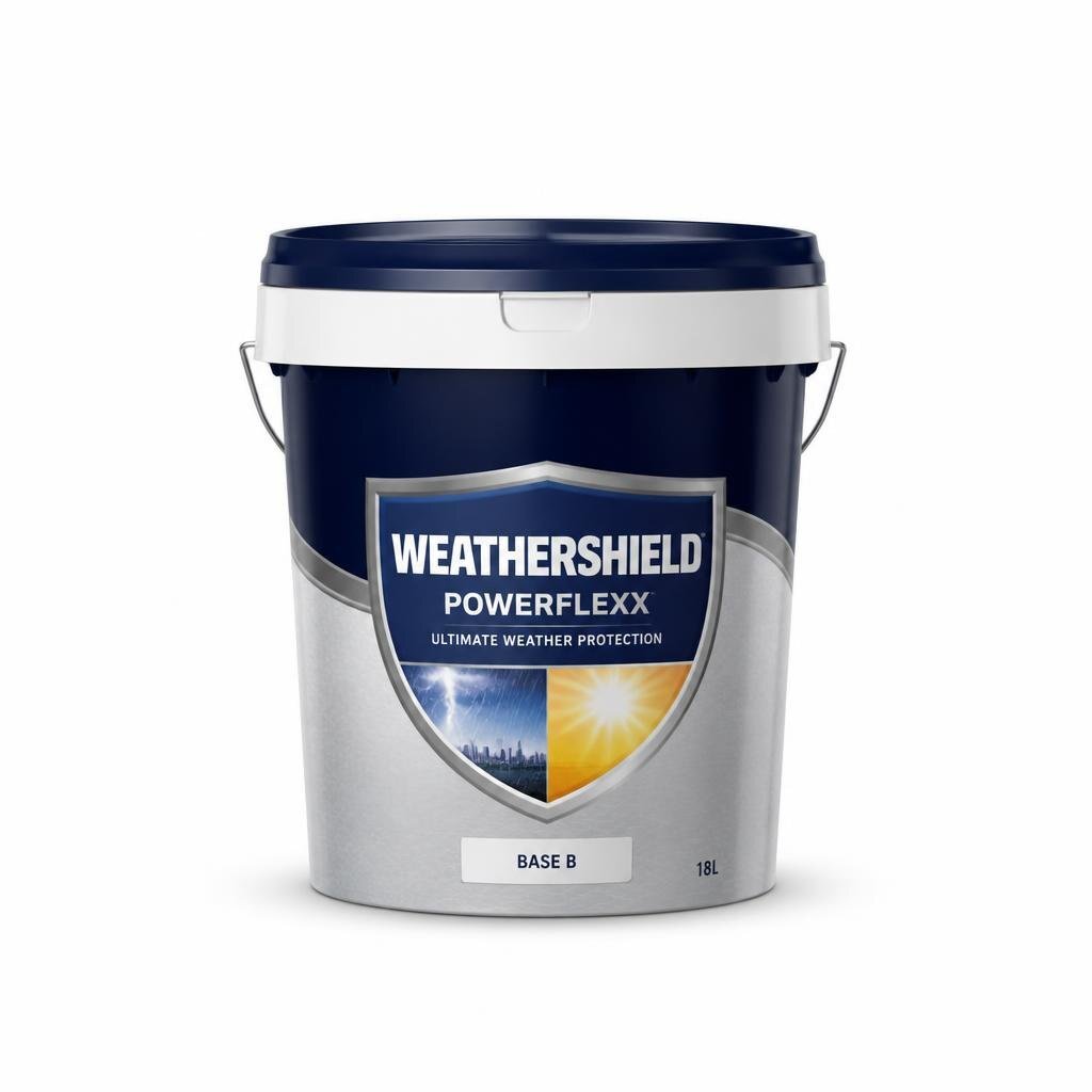 DULUX 18L WEATHERSHIELD POWERFLEXX BASE B