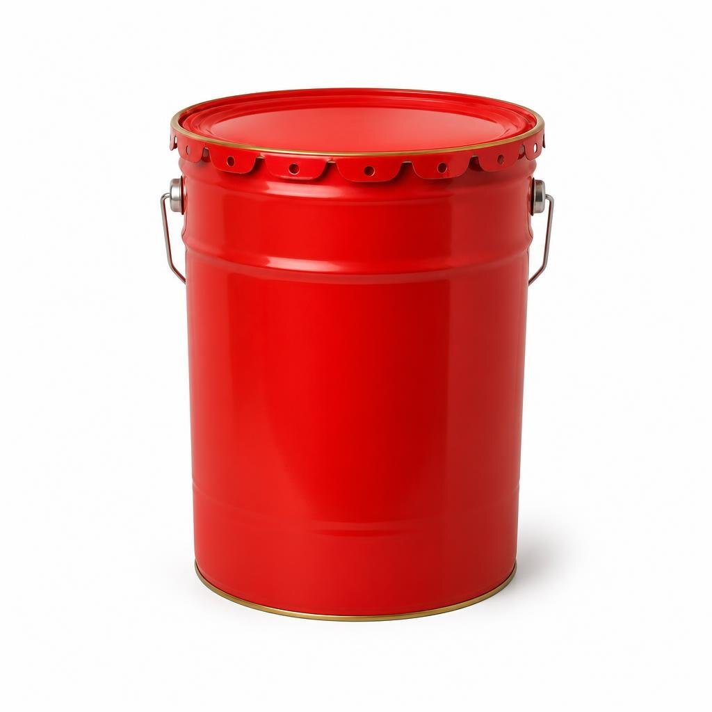 B.I. CARE 5L SUPER GLOSS PAINT - 6613 SIGNAL RED