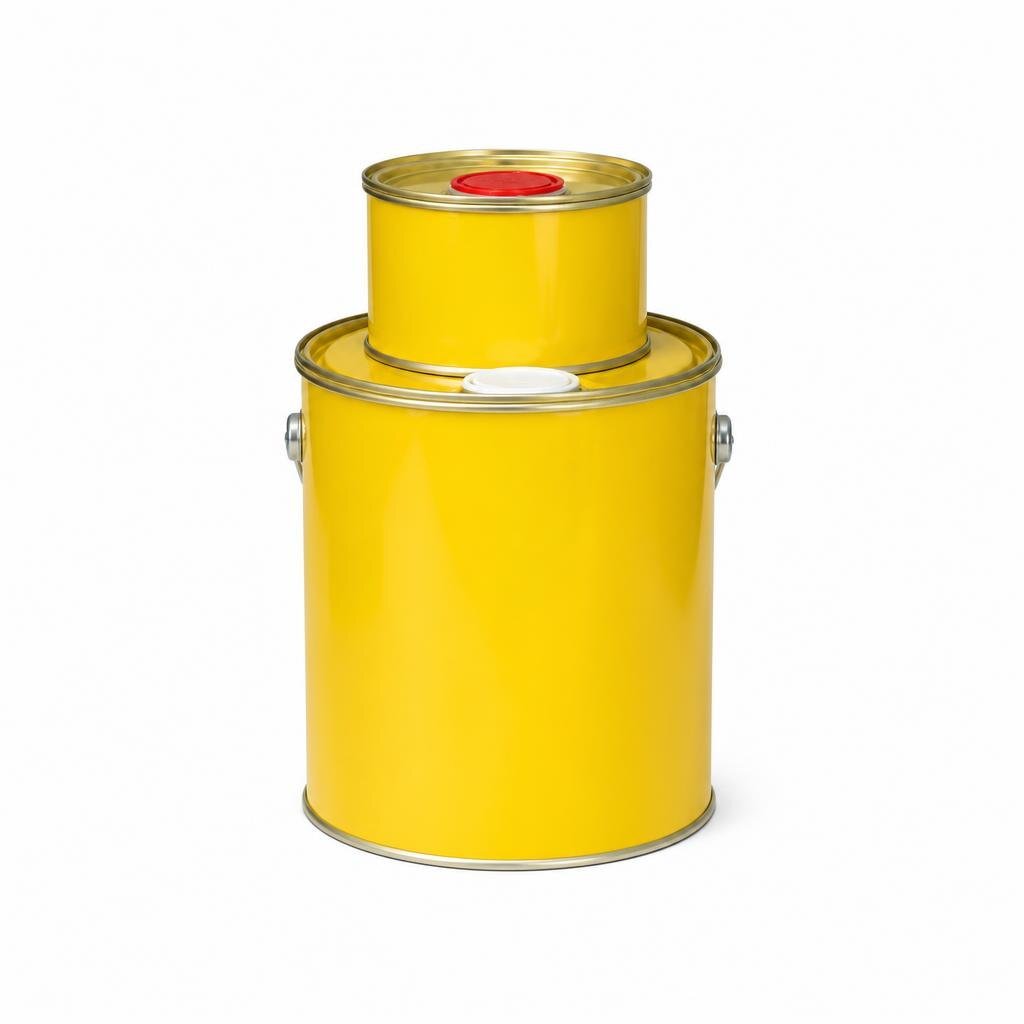 NIPPON 5L EA-4 FINISH 0668 YELLOW*PREMIUM WITH HARDERNER