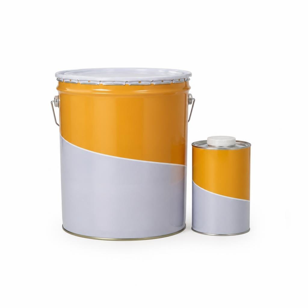 NIPPON 5L EA-4 FINISH 0823 ORANGE*PREMIUM WITH HARDERNER