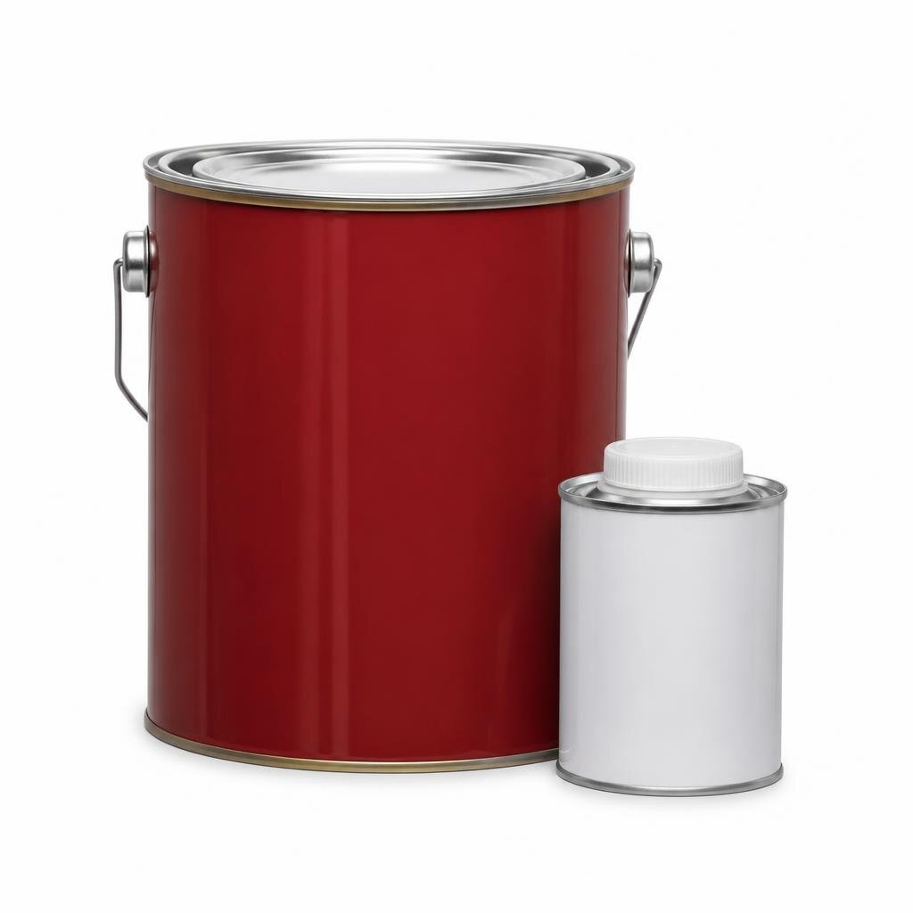 NIPPON 5L EA-4 FINISH 0882 INDIAN RED*PREMIUM WITH HARDERNER