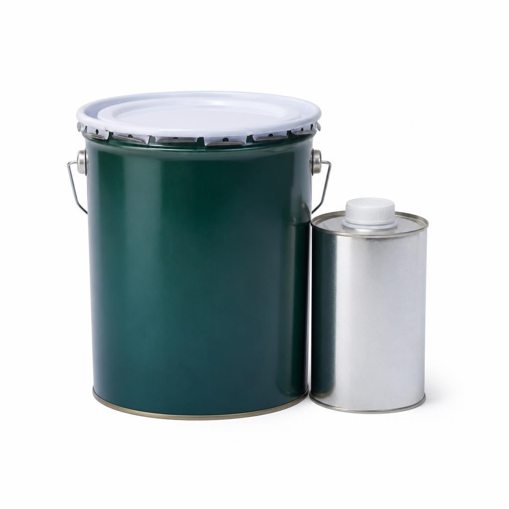 NIPPON 5L EA-4 FINISH 1460 FERN GREEN WITH HARDERNER