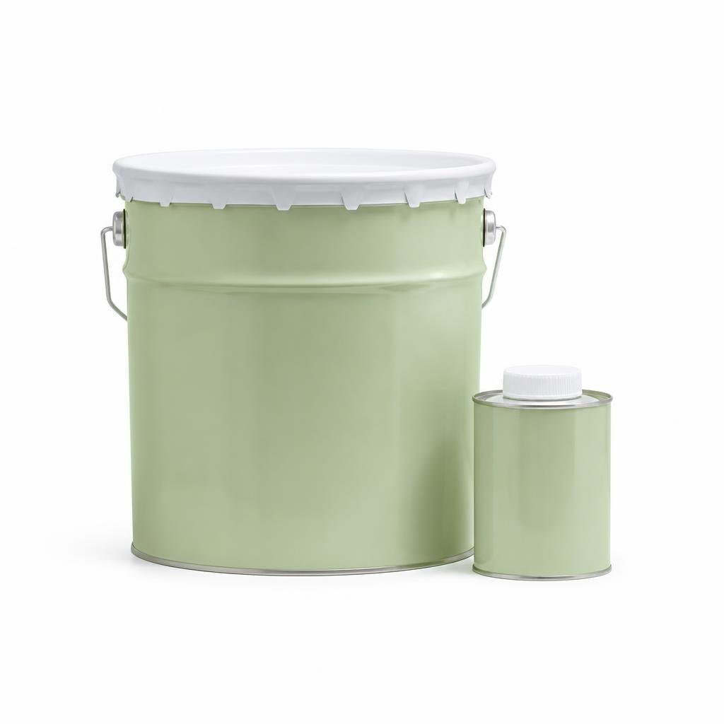 NIPPON 5L EA-4 FINISH BS6070 CALM GREEN WITH HARDERNER