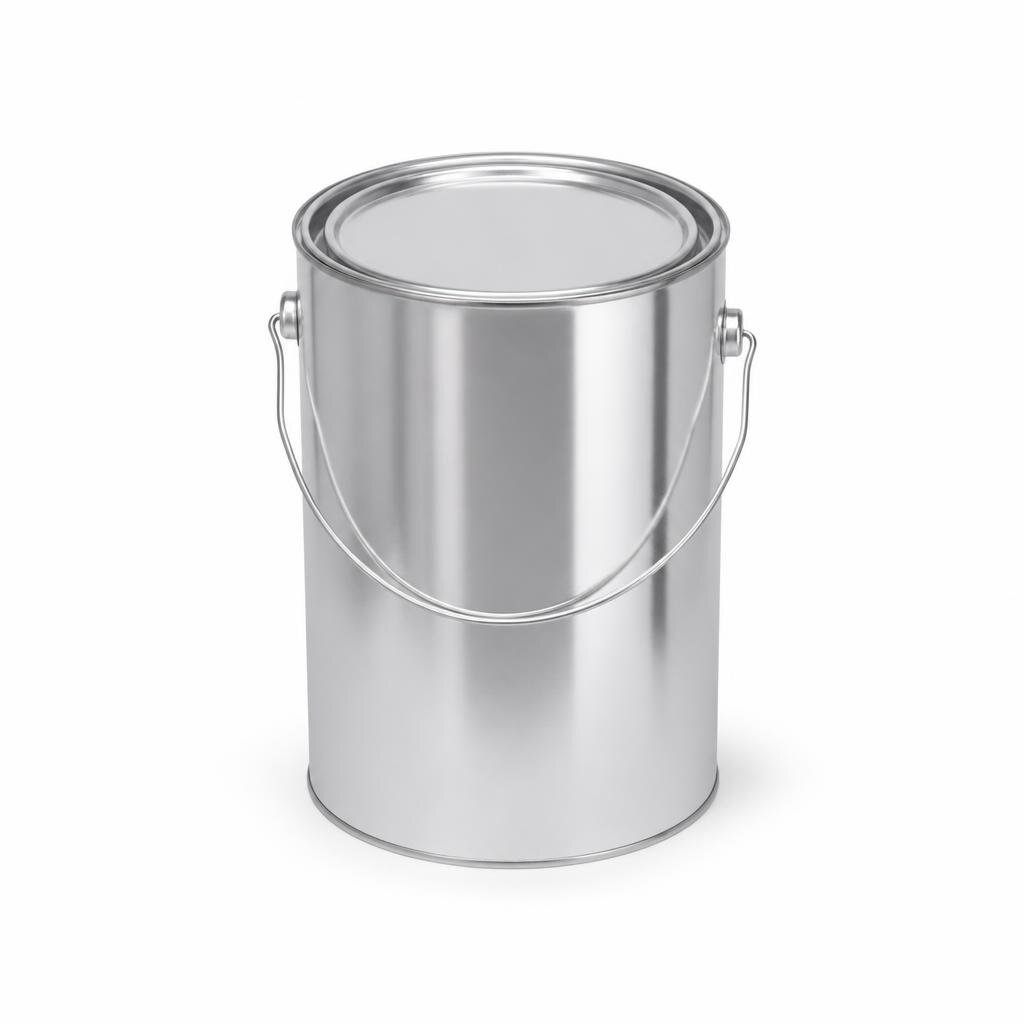 B.I. CARE 1L SUPER GLOSS PAINT - 7700 ALUMINIUM