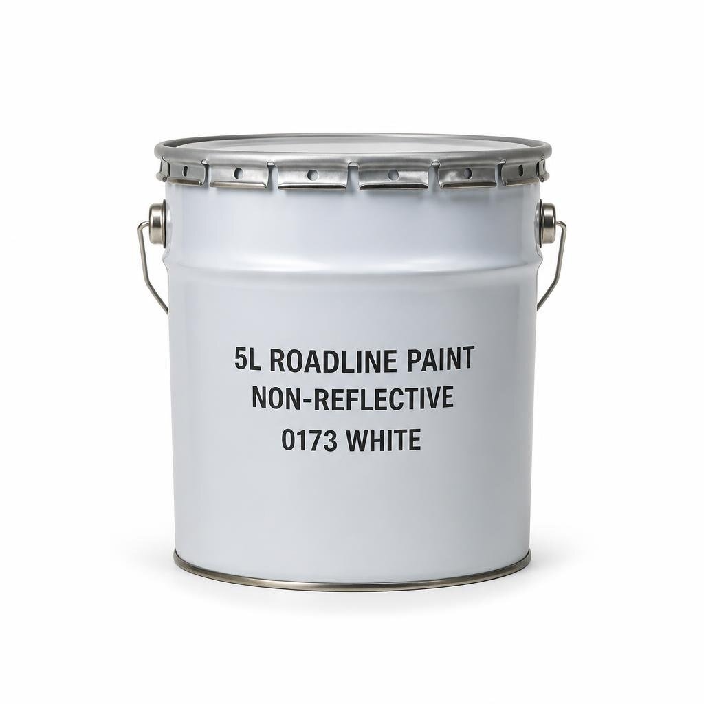 DULUX 5L ROADLINE PAINT NON-REFLECTIVE 0173 WHITE