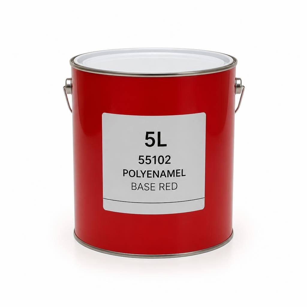 HEMPEL 5L 55102 POLYENAMEL BASE RED