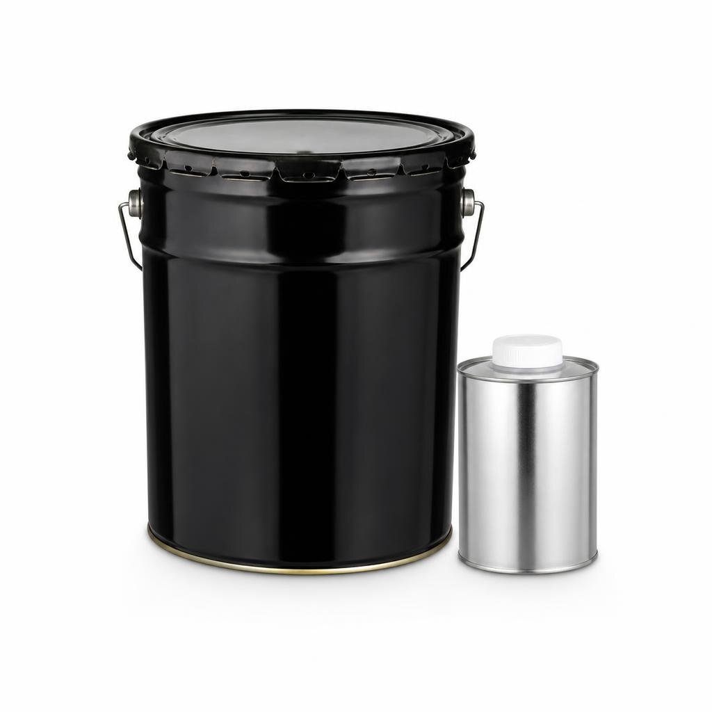 NIPPON 5L EA-4 FINISH BS9103 BLACK WITH HARDERNER