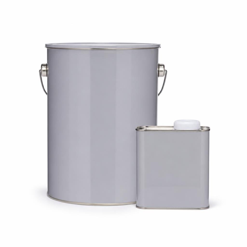NIPPON 5L EA7 FINISH+HARDENER - 1457 MISTY GREY