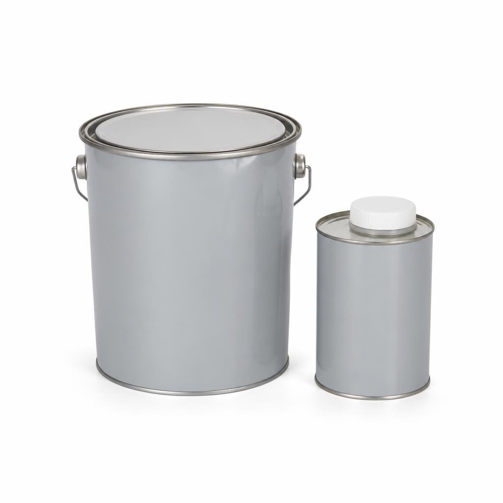 NIPPON 5L EA7 FINISH+HARDENER - BS 9093 ASH GREY