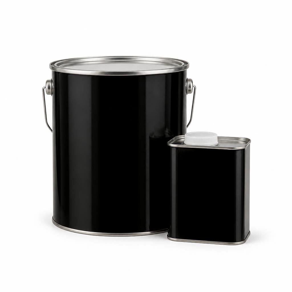 NIPPON 5L EA7 FINISH+HARDENER - BS 9103 BLACK