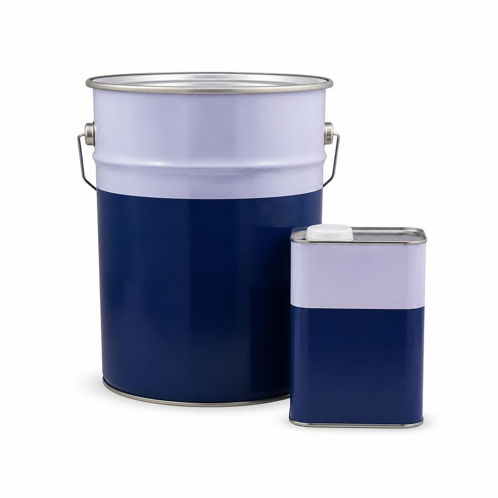 NIPPON 5L EA7 FINISH+HARDENER - 9331 NEPTUNE BLUE