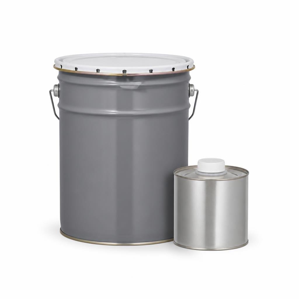 NIPPON 5L EA-9 FINISH+HARDENER - 0104 EXECUTIVE GREY