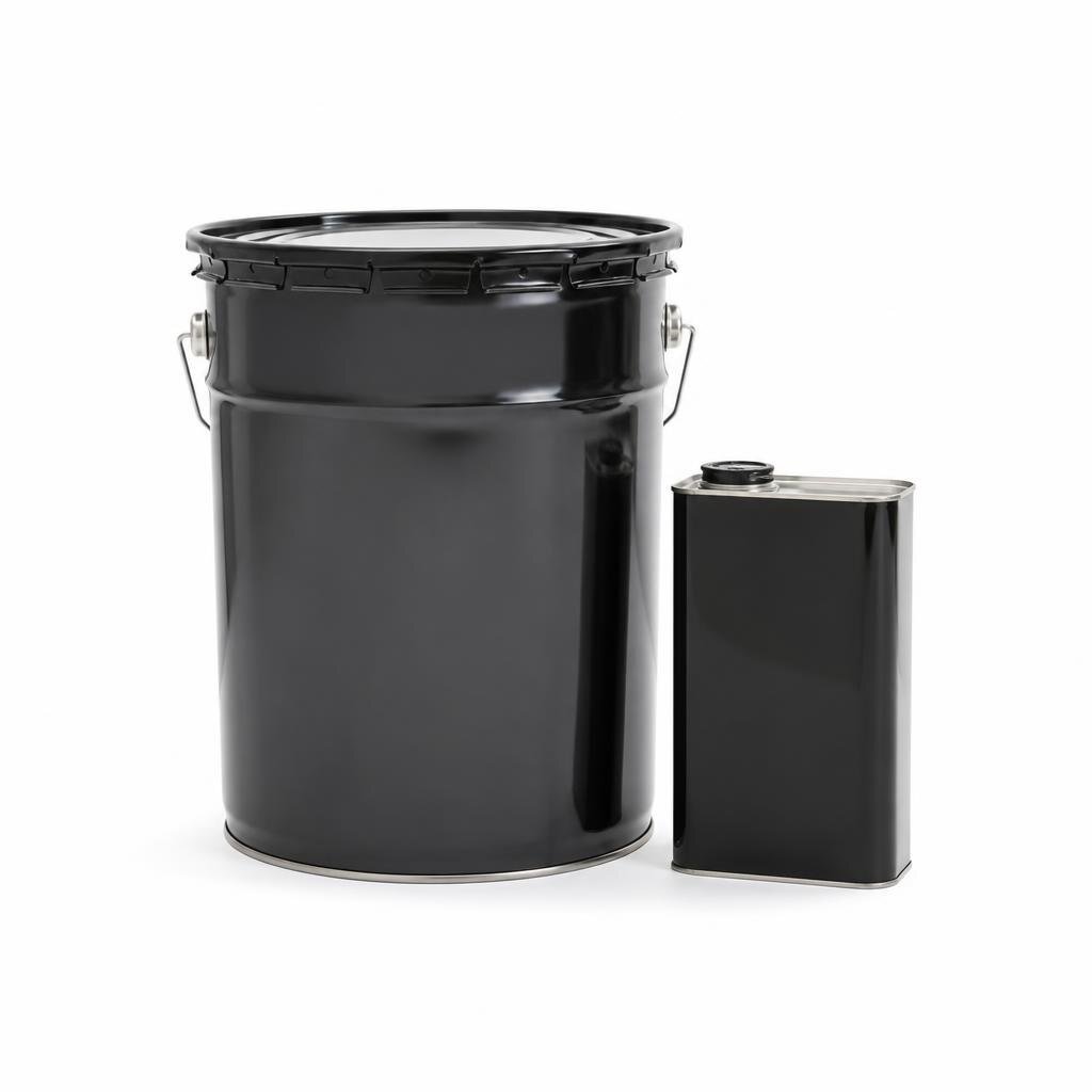 NIPPON 5L EA-9 FINISH+HARDENER - BS 9103 BLACK
