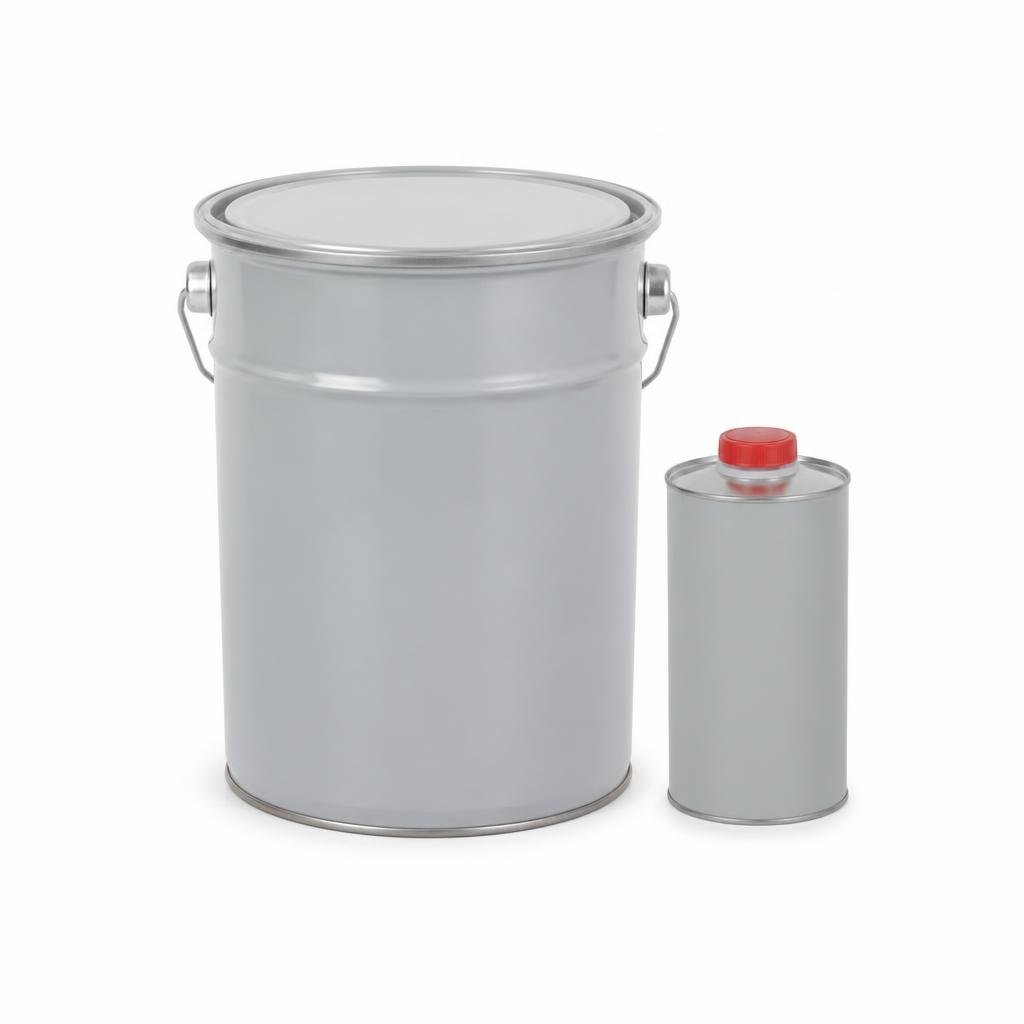 LSC 5L PU9 FINISH+HARDENER - LP133 ASH GREY