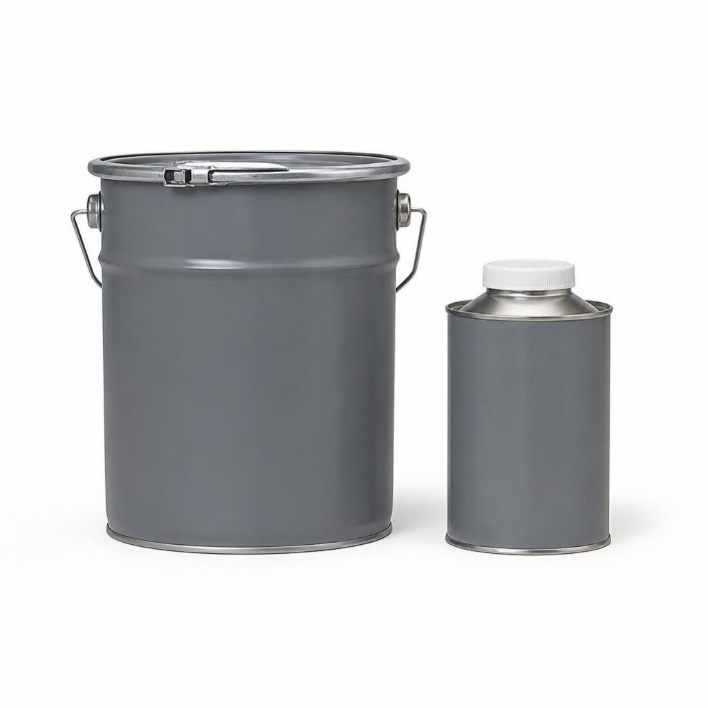 LSC 5L PU9 FINISH+HARDENER - 6604 EXECUTIVE GREY